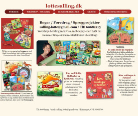 Forsiden på lottesalling.dk